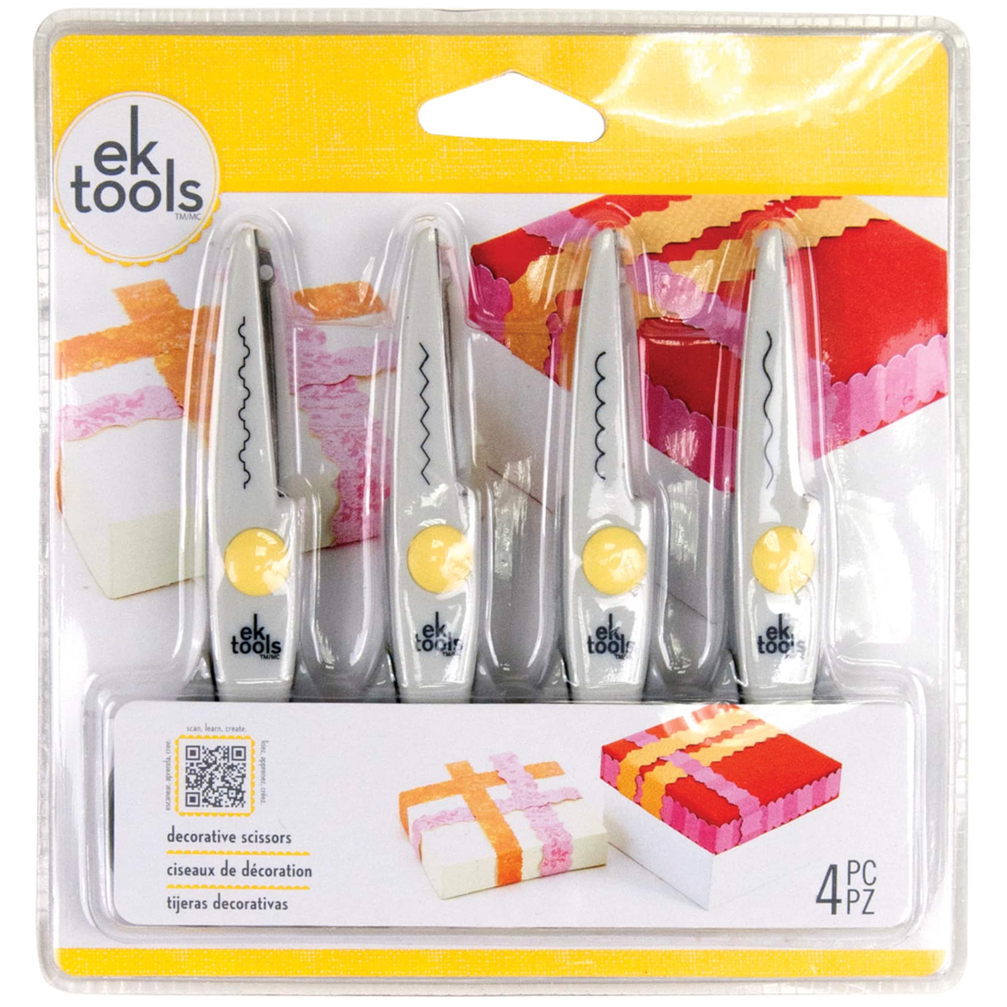 EK Tools™ Decorative Deckle, Wave, Scallop & Zigzag Scissors
